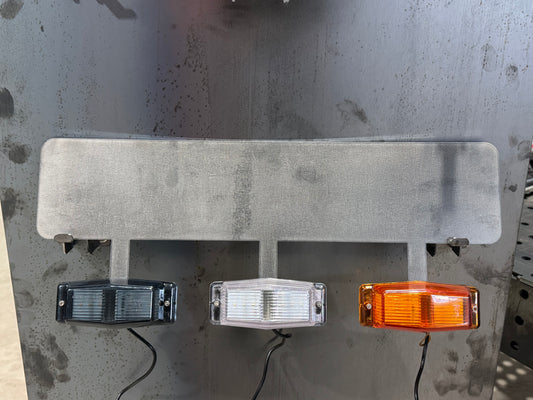 Double burner number plate bracket mild